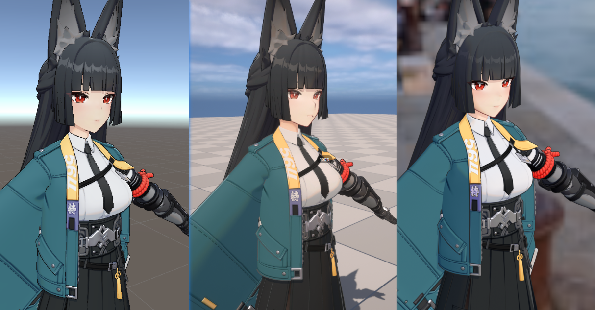 Blender-绝区零角色渲染-星见雅